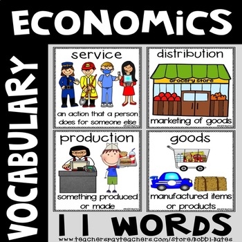 economics vocabulary assignment