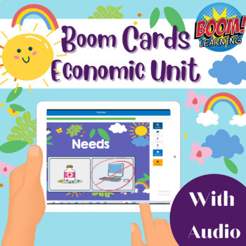 Preview of Economics: Wants & Needs - Digital Activity with Audio Narration