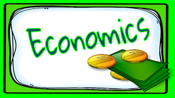 Preview of Economics Word SPLAT