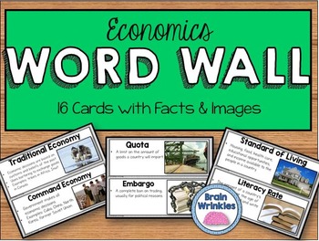 Preview of Economics Word Wall