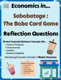 Economics and Boba Tea - Gamify your classroom with Sabobatage!