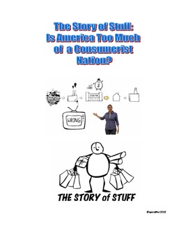 Preview of Economics and Business: The Story of Stuff video and Short Essay reflection