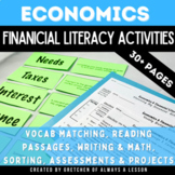 Elementary Economics & Financial Literacy Activities