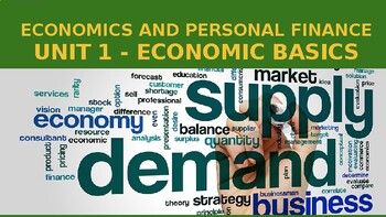 Preview of Economics and Personal Finance (EPF) - Unit 1 - Economic Basics - PowerPoint
