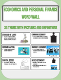 Economics and Personal Finance Word Wall 