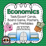 Economics Game, Reading Passages with Questions, and Posters
