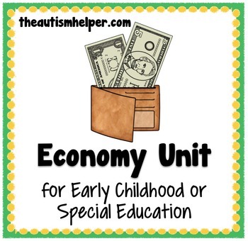 Preview of Economy Unit for Special Education