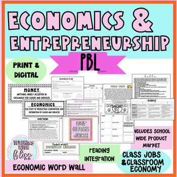 Preview of Economy and Entrepreneurship (for Upper Grades!)