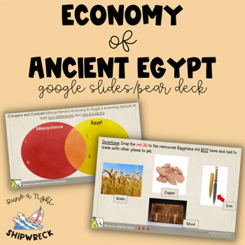 Preview of Economy of Ancient Egypt Interactive Google Slides Pear Deck