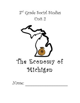 Preview of Economy of Michigan Student Work Packet