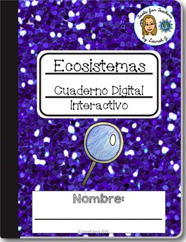 Preview of Ecosistemas y Biomas Cuaderno Digital: Bilingual Ecosystems Google®