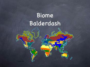 Preview of Ecosystem Balderdash Powerpoint version