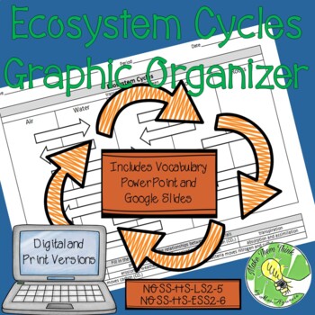 Preview of Ecosystem (Biogeochemical) Cycles Graphic Organizer