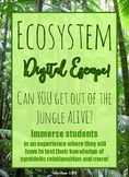 Ecosystem Digital ESCAPE!  An Engaging No Prep Activity!