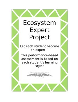 Preview of Ecosystem Expert Project