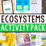 Ecosystem Interactions Activities Pack | Living Nonliving 