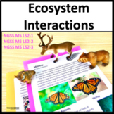 Interactions in Ecosystems, Limiting Factors and Carrying 