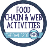 Food Chain and Food Web Activities for Ecosystems and Biomes