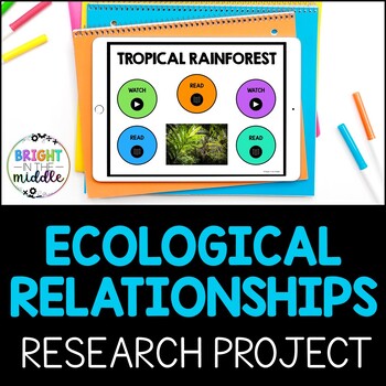 Preview of Ecosystem Relationships Research Project