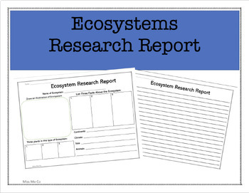 Preview of Ecosystem Research Report