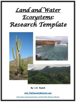 Preview of Ecosystem Research Template