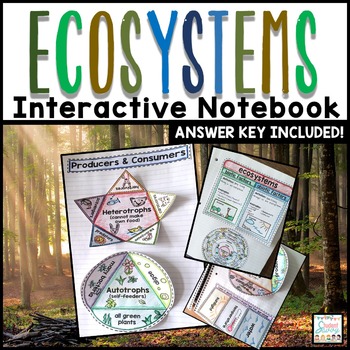 Ecosystems Interactive Notebook Ecology by StudentSavvy | TpT