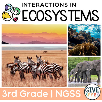 Preview of 3rd Grade NGSS Science Unit: Ecosystems - Interactions, Energy and Dynamics