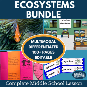 Preview of Ecosystems 5E Lesson Plans Bundle