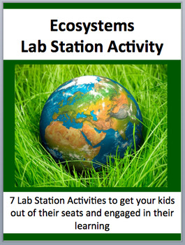 Preview of Ecosystems - 7 Engaging Lab Station Activities