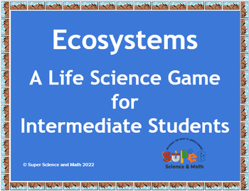 Preview of Ecosystems: A Life Science Jeopardy Game for Intermediate Grades