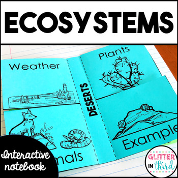 Preview of Ecosystems Activities Interactive Notebook