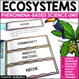 Ecosystems Activity | Phenomenon Based Science CER | Biome