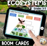 Ecosystems BOOM CARDS- DISTANCE LEARNING