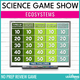 Ecosystems Biomes Game Show | Science Review Test Prep Activity