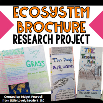 Preview of Ecosystems Brochure Research Project