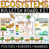 Ecosystems Bulletin Board Kit | Ecosystems Posters | Borde