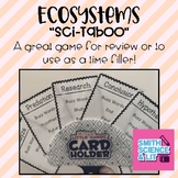 Ecosystems & Food Chains Vocabulary Review Game