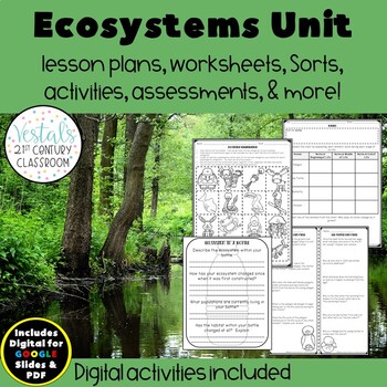 Preview of Ecosystems Unit {Digital & PDF Included}