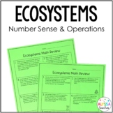 Ecosystems Math Worksheets | Cross-Curricular