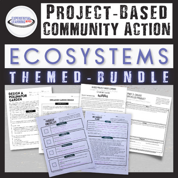 Preview of Ecosystems Project Based Learning Bundle {Printable and Digital}