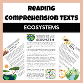 Ecosystems Reading Comprehension Texts