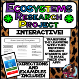 Distance Learning Ecosystems Research Project and App