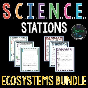 Preview of Ecosystems S.C.I.E.N.C.E. Stations Bundle