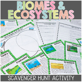 Ecosystems Scavenger Hunt Printable & Digital