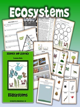 Preview of Ecosystems Science and Literacy Lesson Set (TEKS & NGSS)