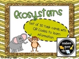Ecosystems Task Cards with QR Codes - Set of 30