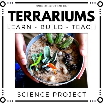 Preview of Ecosystems Terrarium Building Project - Biomes Project - Earth Day Activity