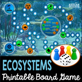 Ecosystems Themed Game Board - Editable Cards