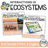 Ecosystems - Third Grade Science BUNDLE | Print + Digital NGSS
