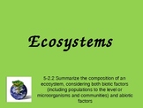 Ecosystems Unit - Grade 5